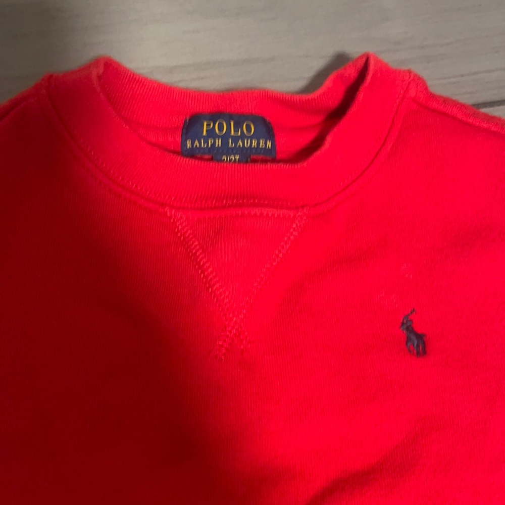 2T polo sweater only worn once for holiday photos.